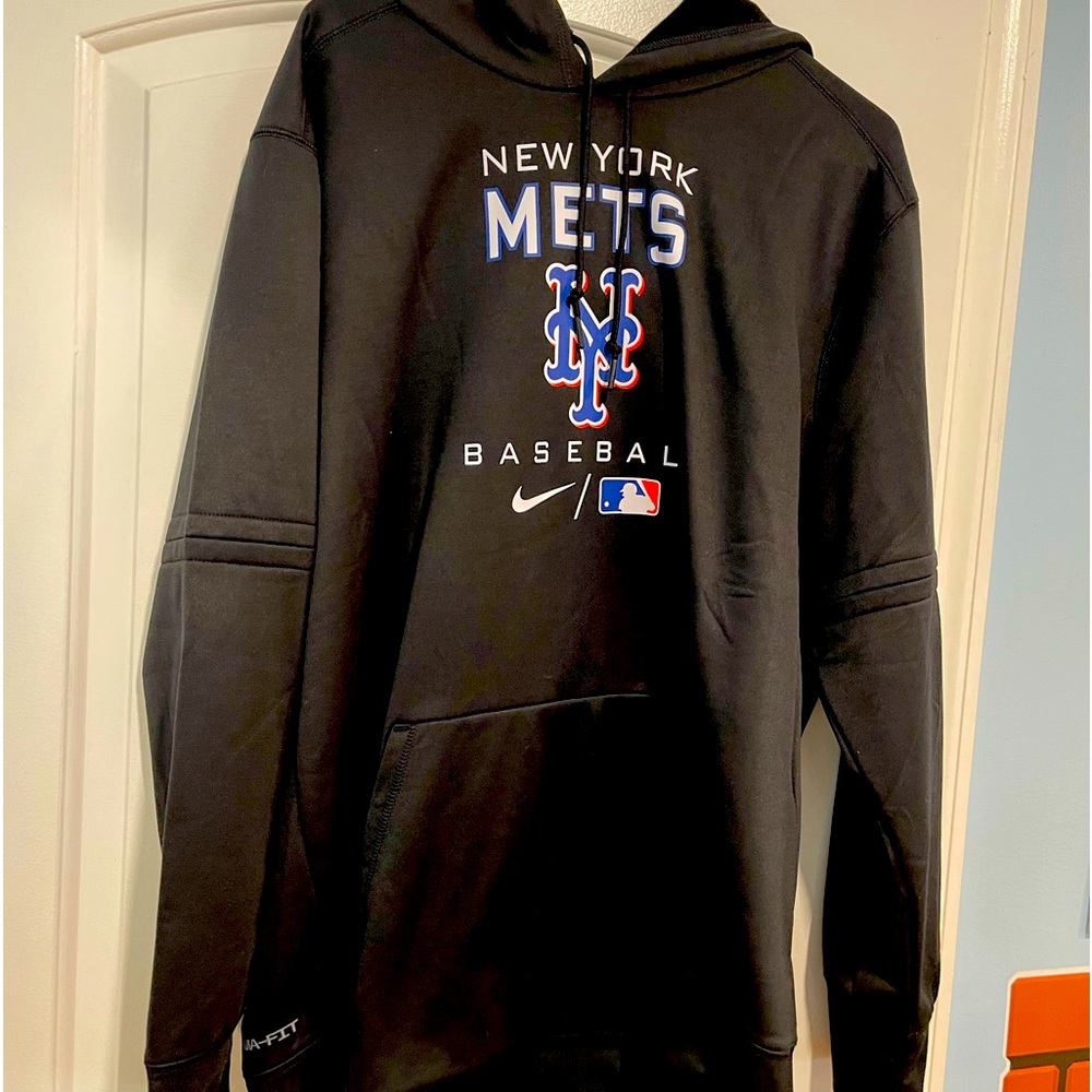 Nike Black New York Mets Authentic Collection Performance Hoodie